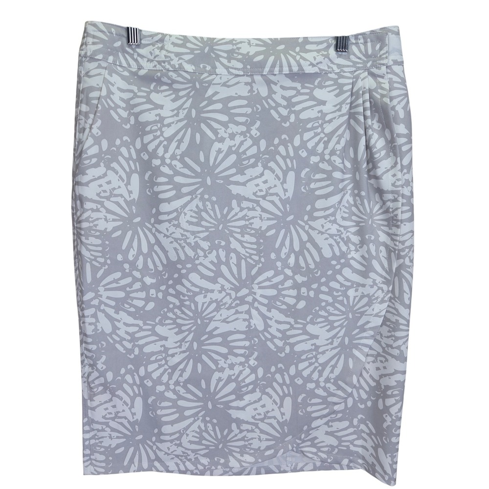 Ripskirt Hawaii Women's Swim Coverup in Gray Floral